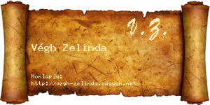 Végh Zelinda névjegykártya